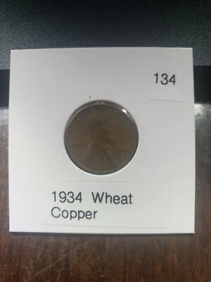Lincoln Wheat Cent 1934 Foto 1 de 4