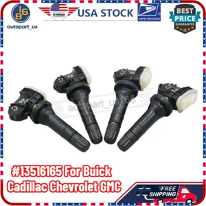 4X 433MHz Snap In Tire Pressure Sensor TPMS For Chevy Malibu Traverse 13516165 - Picture 1 of 12