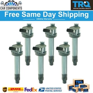 TRQ Ignition Coil SET of 6 For 2004-2010 Lexus ES330 RX330 Toyota Camry Solara - Picture 1 of 7