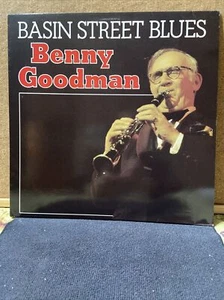 BENNY GOODMAN~BASIN STREET BLUES/ JAZZ LP-ASTAN GERMAN IMPORT 1984-MINT/NearMint - Picture 1 of 6