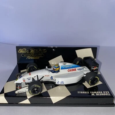MINICHAMPS  TYRRELL YAMAHA 022 M.BLUNDELL anno 1994 scala 1/43 - Immagine 1 di 4
