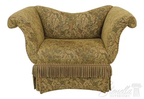 58777EC: Upholstered Roll Arm Window Bench Cover