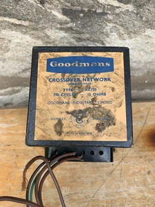 Goodmans Crossover Networks Type XO.750 3 Way " Half Section" 15 Ohms - Picture 1 of 10