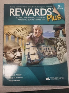Rewards Plus Reading and Writing Strategies Applied to Social Studies - 3rd ed - Picture 1 of 3