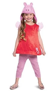 Peppa Pig - Nickelodeon - Classic Costume - Girls/Toddler - 2 Sizes - Picture 1 of 3