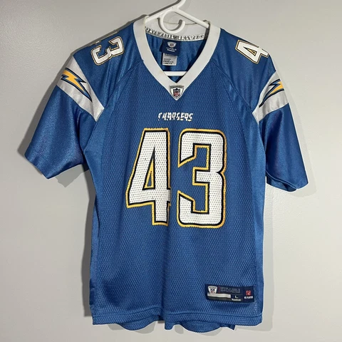 Reebok NFL San Diego LA Chargers Darren Sproles Powder Blue Jersey Boys Large L Cover