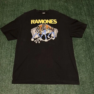 Camisa De Colección Ramones Road To Ruin Talla Grande 1999 Vintage Chaser Punk Rock Para Hombre XL Foto 1 de 4