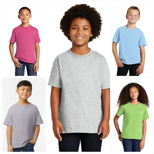 KIDS YOUTH T-Shirt COTTON TEE Boys Girls - Picture 1 of 16