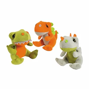 Sitting Stuffed Dinosaurs - 12 Pc. - Picture 1 of 1