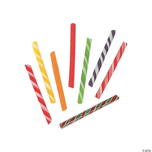 4 3/4" 2 lbs. Old-Fashioned Wrapped Hard Candy Sticks - 80 Pc. - Picture 1 of 1