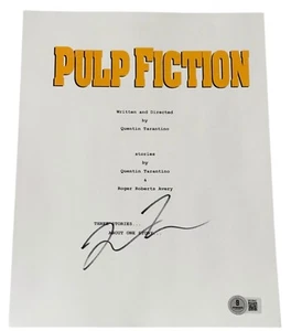 Quentin Tarantino Signed Autograph Pulp Fiction Script Screenplay Beckett BAS - Bild 1 von 2