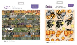 Crafters Companion - Halloween - 3D Topper Pad o 12"" x 12"" Papel Pad - Imagen 1 de 20