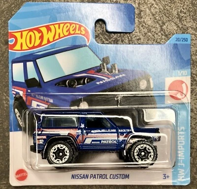 Hot Wheels NISSAN PATROL CUSTOM BLU 2023 1:64 - Immagine 1 di 2