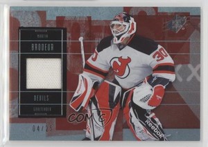 2009-10 SPx Spectrum /25 Martin Brodeur #9 HOF