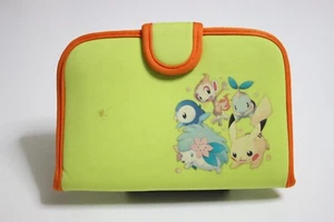 Pokemon Center Original Carrying Soft Pouch / Case - Green for Nintendo DS Lite - Picture 1 of 12