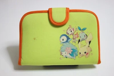 Pokemon Center Original Carrying Soft Pouch / Case - Green for Nintendo DS Lite - Image 1 of 4