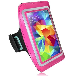 Sport Laufen Joggen Armband Wasserdicht Hülle für Samsung S3, S4 Hot Pink - Bild 1 von 1