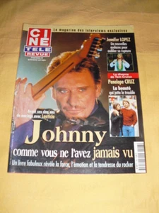 JOHNNY HALLYDAY Ciné télé revue N°108 février 2001 - Picture 1 of 1