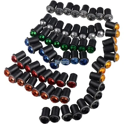 Kit de tornillos de pernos de parabrisas para Kawasaki NINJA ZX12R ZX14 ZX10R EX250 Foto 1 de 4