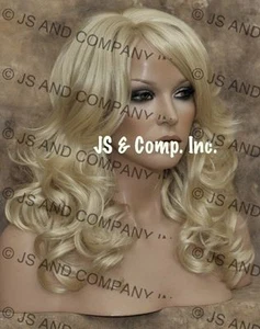 Peluca rubia pálida en capas WAVY totalmente nueva estilo JSBD 613 - Imagen 1 de 4