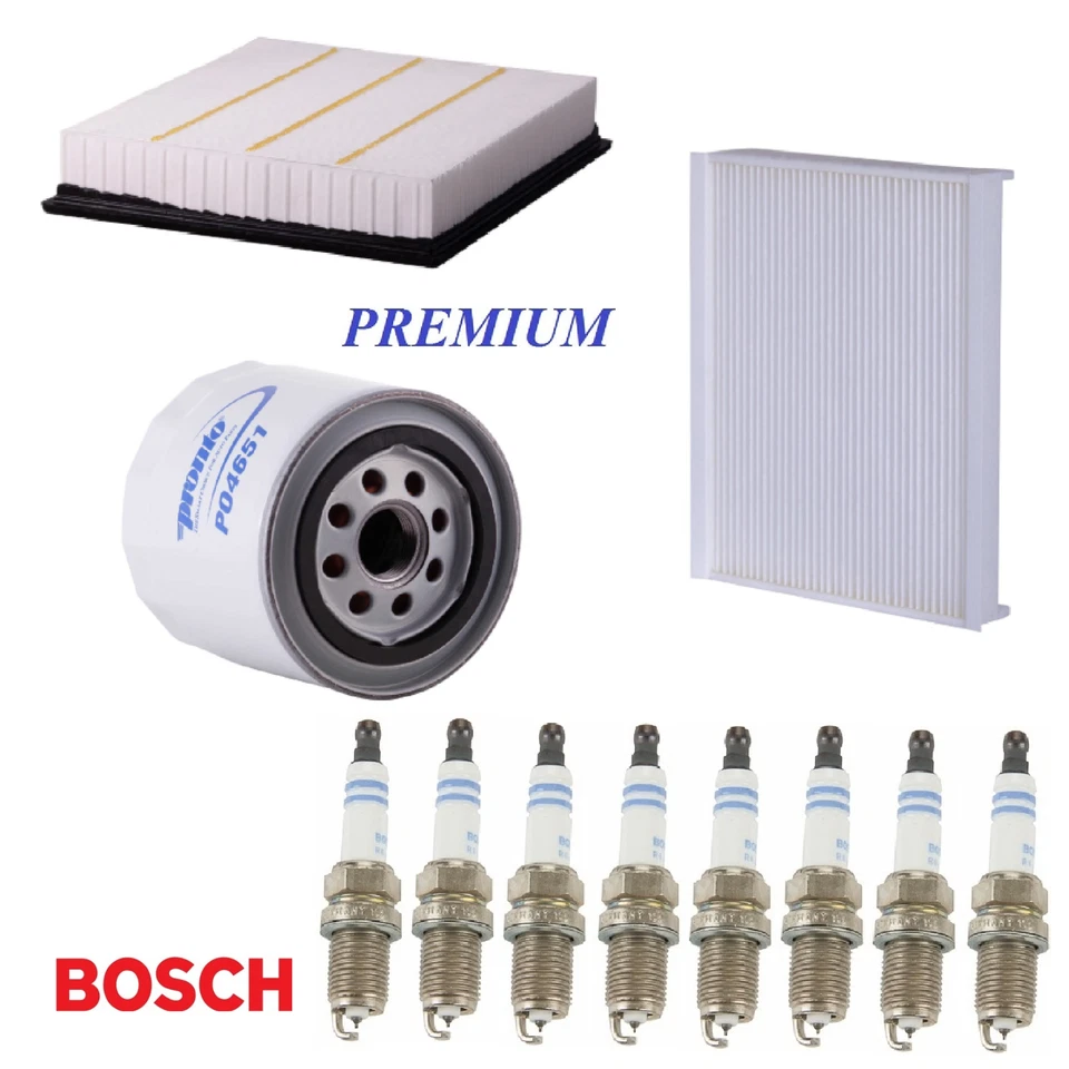 Kit de puesta a punto filtros de aceite de cabina de aire para Ford F-250 Super Duty V8 7,3 L 2020-2024 Foto 1 de 1