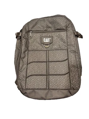 CAT Caterpillar Laptop Backpack Black – NEW with Tags – Heavy Duty Work Bag - Image 1 of 2