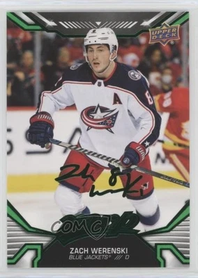 2022-23 Upper Deck MVP Green Script SP Zach Werenski #146 - Image 1 of 2