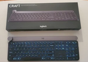 Logitech Craft Advanced Illuminated Wireless Keyboard, In Mint Condition. - Picture 1 of 7