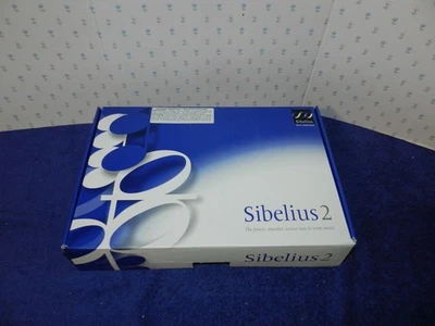 Sibelius 2 Musiknotationssoftware zum Schreiben von Musik ~ Apple Macintosh Windows 2.1 - Bild 1 von 3