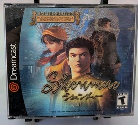 Shenmue Limited Edition US Version Sega Dreamcast 4 Discs With Manual 2000