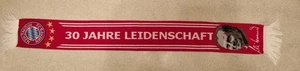Schal FC BAYERN MÜNCHEN 30 JAHRE LEIDENSCHAFT ULI HOENESS, 4* inzwischen SELTEN - Bild 1 von 4