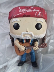 Funko Pop! ROCKS  WILLIE NELSON VINYL #202 Action Figure 4" Country Music Outlaw - Picture 1 of 6