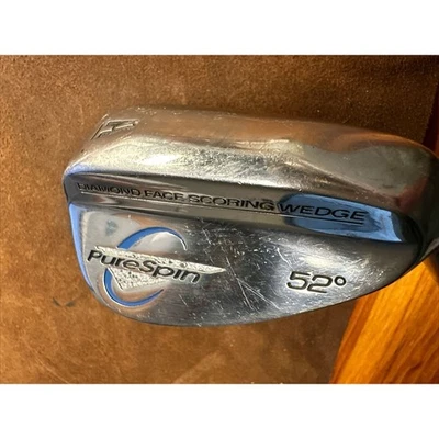 Pure Spin Diamond Face 52 Gap Wedge A Golf Club Right Hand Steel S PureSpin - Image 1 of 4
