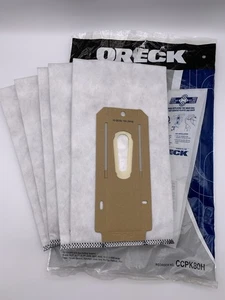 5 New Oreck Type CC HEPA Filtration Odor Fighting Vacuum Cleaner Bags - Picture 1 of 3