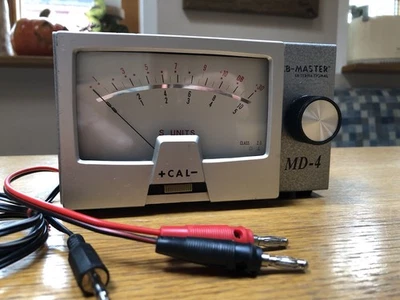S-Meter -GEPRÜFT- CB - Master MD 4 -Top Zustand- FUNK S - Meter Groß Amateurfunk - Bild 1 von 4