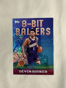 2025-26 Topps Basketball Devin Booker SP Holo Foil Sparkle 8-Bit Ballers #8B-3 - Picture 1 of 2