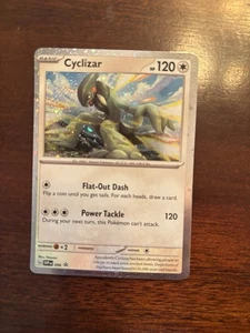 2023 Pokemon Scarlet Violet Cyclizar 96 Black Star Promo Holographic Holo - Picture 1 of 2