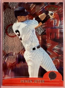 Derek Jeter 2000 Finest Pre-Production #PP5 New York Yankees Legend HOF - Picture 1 of 2