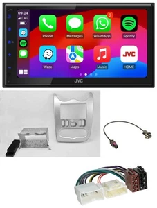 JVC Bluetooth 2DIN MP3 DAB USB Autoradio für Dacia Sandero Logan Duster ab 11 he - Bild 1 von 10