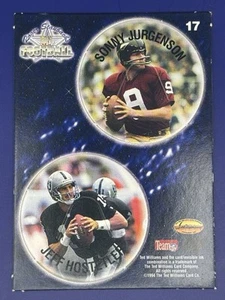 1994 Roger Staubachs NFL Football - Sonny Jorgensen /Jeff Hostetler - Picture 1 of 3