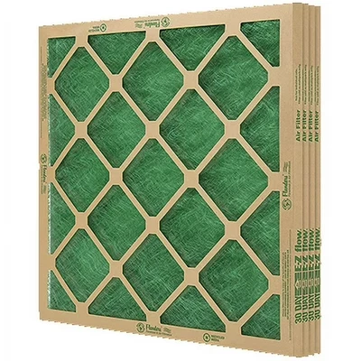EZFLOW AAF Flanders 20" x 25" x 1" Nested Glass MERV 1 Air Filter (4 Filters)