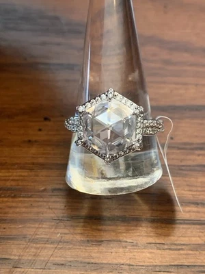 Anillo Bomb Party Talla 10 RG30401 Feel The Breeze Circonita Cúbica Sobre Rodio Foto 1 de 4