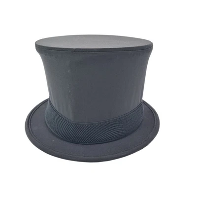 HAT CENTRAL Unisex Foldable Collapsible Top Hat – Classic Steampunk Formal Costume Hat