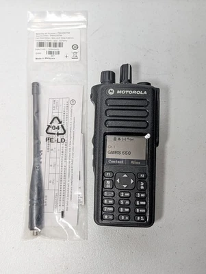 Motorola XPR7550e UHF 403-512 MHz DMR Bluetooth AES WIFI TESTED GMRS - Image 1 of 4