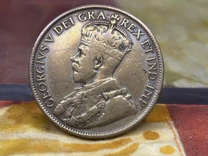 1912 Canada Large Cent Almost Uncirculated - Picture 1 of 2