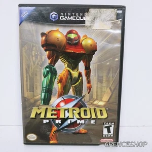 USED Metroid Prime (Nintendo GameCube, 2004) CASE + DISC NO MAUNUAL - Picture 1 of 2