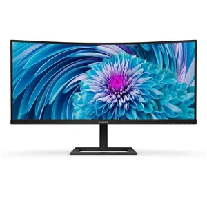 Philips E Line 346E2CUAE/00 34" Wide Quad HD+ LCD Black - Afbeelding 1 van 10