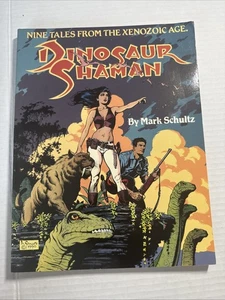 DINOSAURIO CHAMÁN PB. CUENTOS XENOZOICOS. MARK SCHULTZ. FREGADERO COCINA 1990. - Imagen 1 de 13