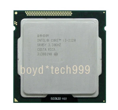 Intel Core i3-2120 CPU 2 cores Socket LGA1155 SR05Y 3.3 GHz 3300 MHz Processor - Image 1 of 4