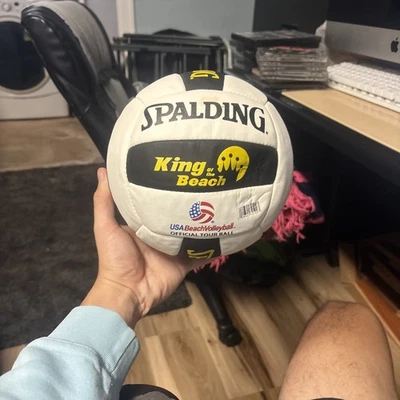 SPAULDING Rey de la Playa Voleibol Réplica Tour Balón Blanco Foto 1 de 4